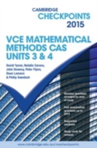 Produktbild: Tynan, D: Cambridge Checkpoints VCE Mathematical Methods CAS