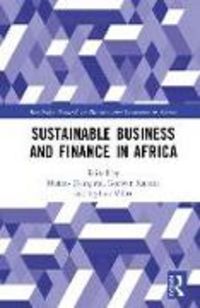 Produktbild: Sustainable Business and Finance in Africa