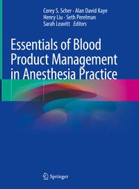Produktbild: Essentials of Blood Product Management in Anesthesia Practice