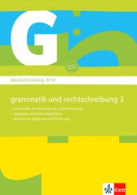 Produktbild: Grammatik und Rechtschreibung 3