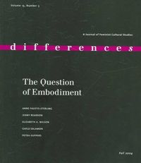 Produktbild: Weed, E: Question of Embodiment