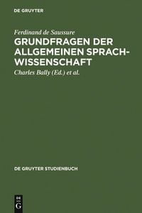 Produktbild: Grundfragen der allgemeinen Sprachwissenschaft