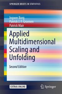Produktbild: Applied Multidimensional Scaling and Unfolding