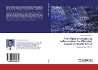 Produktbild: The Right of Access to Information for Disabled people in South Africa