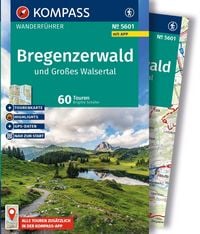Produktbild: KOMPASS Wanderf&uuml;hrer Bregenzerwald und Gro&szlig;es Walsertal, 60 Touren mit Extra-Tourenkarte