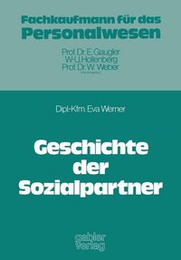 Produktbild: Geschichte der Sozialpartner