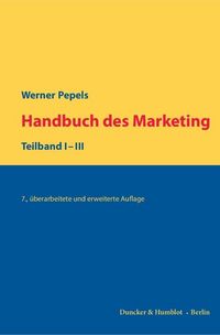 Produktbild: Pepels, W: Handbuch des Marketing/3 Bde.