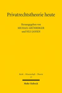 Produktbild: Privatrechtstheorie heute