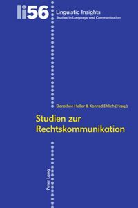 Produktbild: Studien zur Rechtskommunikation