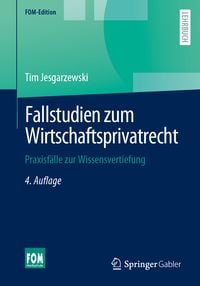 Produktbild: Fallstudien zum Wirtschaftsprivatrecht