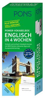 Bild vom Artikel PONS Power-Vokabelbox Englisch in 4 Wochen vom Autor 