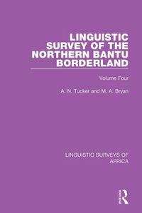 Produktbild: Linguistic Survey of the Northern Bantu Borderland