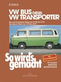 Produktbild: VW Bus und Transporter Diesel von 11/80 bis 12/90, Bus Syncro Diesel von 02/85 bis 10/92