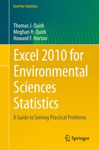 Produktbild: Excel 2010 for Environmental Sciences Statistics