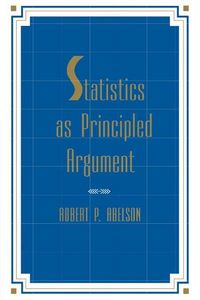 Produktbild: Statistics As Principled Argument