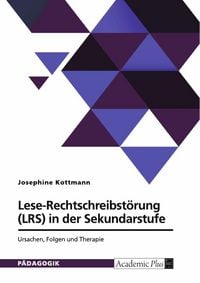 Produktbild: Lese-Rechtschreibst&ouml;rung (LRS) in der Sekundarstufe