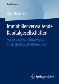 Produktbild: Immobilienverwaltende Kapitalgesellschaften