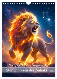 Produktbild: Der Mythos der Sternenzeichen - Sternenwesen des Zodiaks (Wandkalender 2026 DIN A4 hoch), CALVENDO Monatskalender