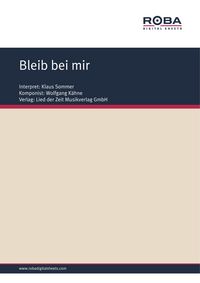 Produktbild: Bleib bei mir