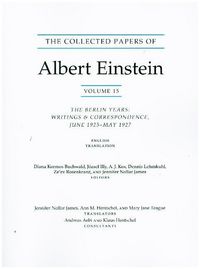 Produktbild: Einstein, A: The Collected Papers of Albert Einstein, Volume
