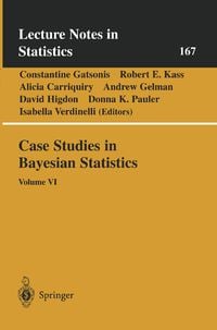 Produktbild: Case Studies in Bayesian Statistics