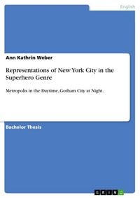 Produktbild: Representations of New York City in the Superhero Genre