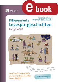 Produktbild: Differenzierte Lesespurgeschichten Religion 5-6