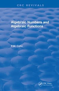 Produktbild: Algebraic Numbers and Algebraic Functions