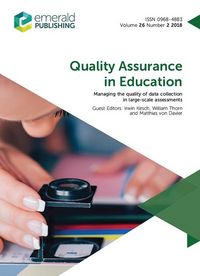 Produktbild: Managing the quality of data collection in large-scale assessments