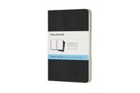 Produktbild: Moleskine Cahier Pocket/A6, 3er Set, Punktraster, Kartoneinband, Schwarz