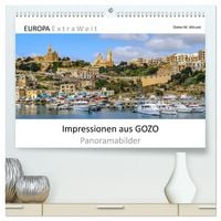 Produktbild: Impressionen aus GOZO - Panoramabilder (hochwertiger Premium Wandkalender 2026 DIN A2 quer), Kunstdruck in Hochglanz