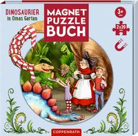 Produktbild: Magnet-Puzzlebuch: Dinosaurier in Omas Garten