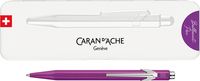 Produktbild: CARAN D'ACHE Kugelschreiber 849(TM) Colormat-X, violett Metalletui