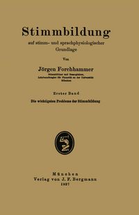 Produktbild: Stimmbildung auf stimm- und sprachphysiologischer Grundlage