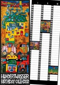 Produktbild: Hundertwasser Birthday Calendar