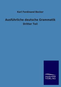 Produktbild: Ausf&uuml;hrliche deutsche Grammatik