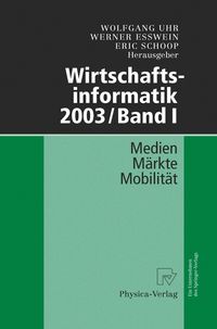 Produktbild: Wirtschaftsinformatik 2003/Band I