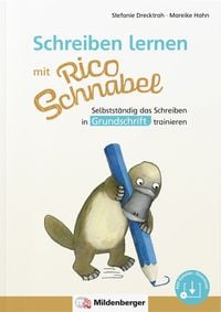 Produktbild: Schreiben lernen mit Rico Schnabel, Grundschrift