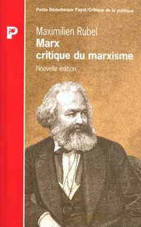 Produktbild: Marx Critique du Marxisme