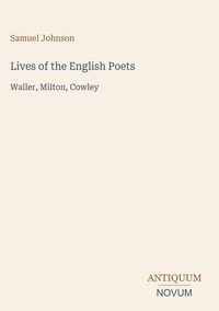 Produktbild: Lives of the English Poets