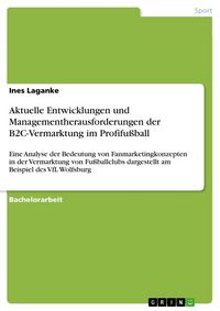 Produktbild: Aktuelle Entwicklungen und Managementherausforderungen der B2C-Vermarktung im Profifu&szlig;ball