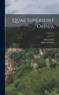 Produktbild: Quae supersunt omnia; Volume 2