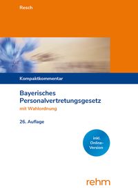 Produktbild: Bayerisches Personalvertretungsgesetz mit Wahlordnung