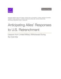 Produktbild: Anticipating Allies' Responses to U.S. Retrenchment