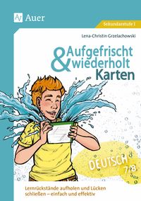 Produktbild: Aufgefrischt-und-wiederholt-Karten Deutsch 7-8