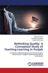 Produktbild: Rethinking Quality: A Conceptual Study of Teaching-Learning in Punjab