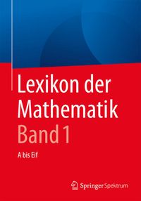 Produktbild: Lexikon der Mathematik: Band 1