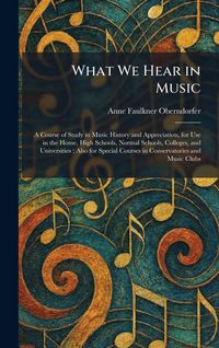 Produktbild: What We Hear in Music