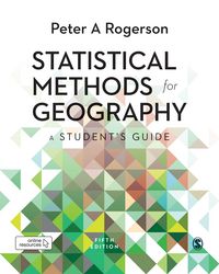Produktbild: Statistical Methods for Geography