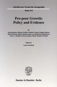 Produktbild: Pro-poor Growth: Policy and Evidence.